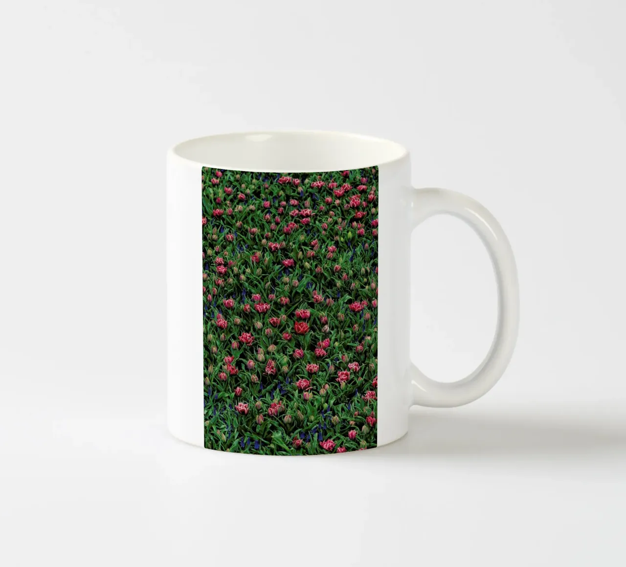 Tulip Field Pink tazza in ceramica da Curious Collections by Marielle Leenders