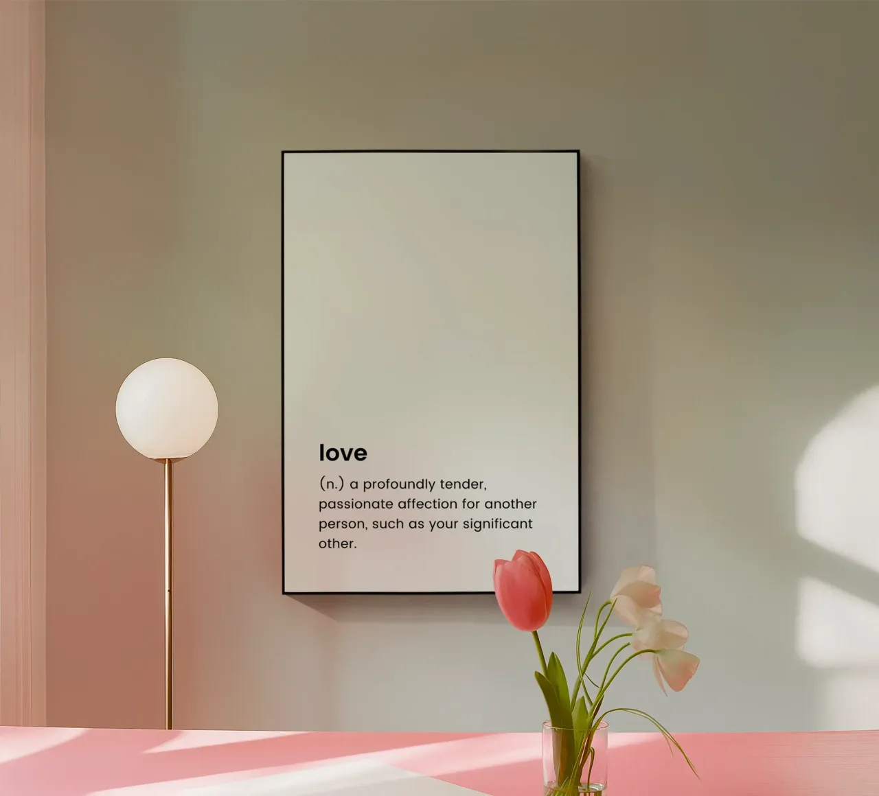 Love plexiglass da Studio One