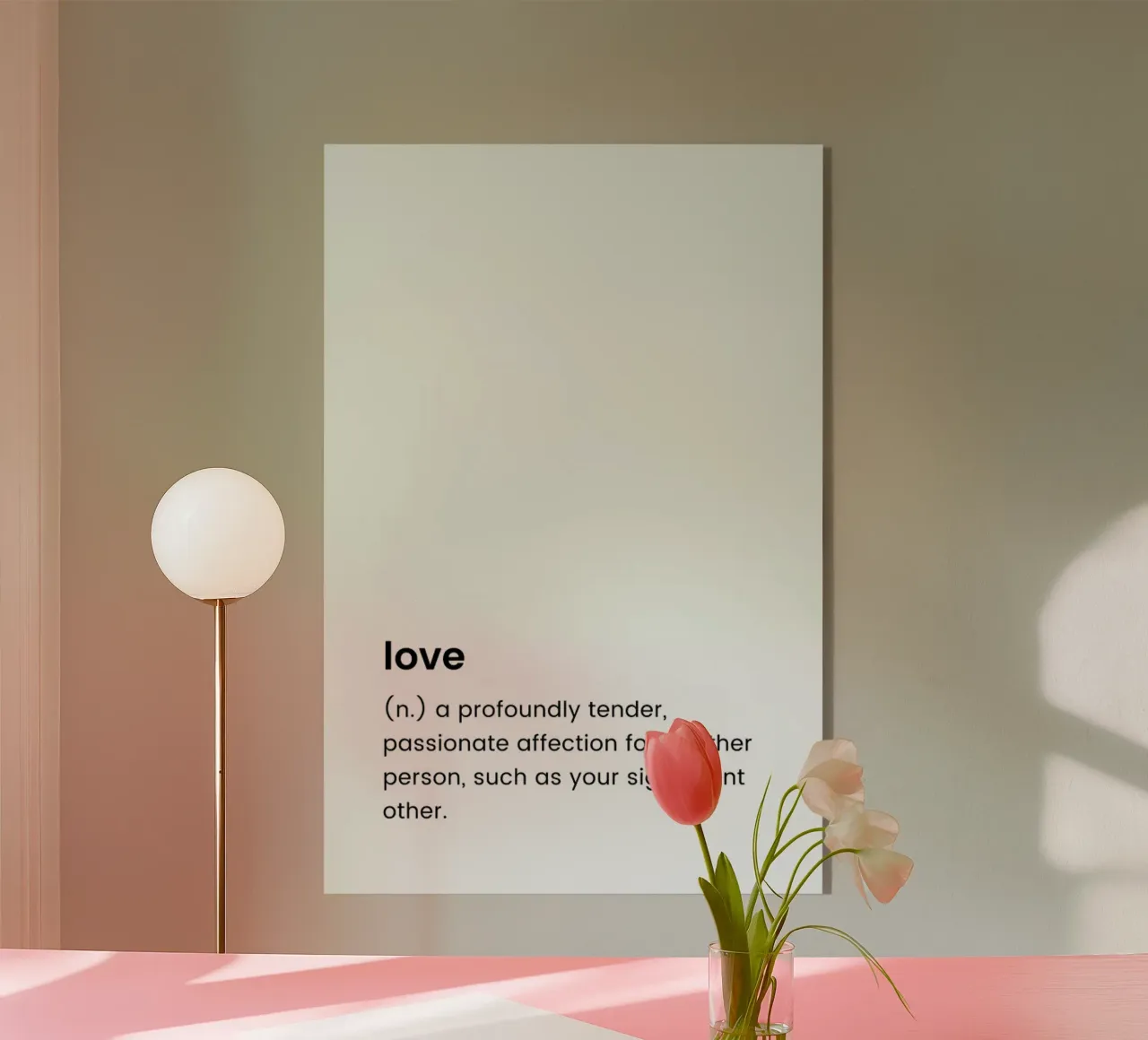 Love plexiglass da Studio One