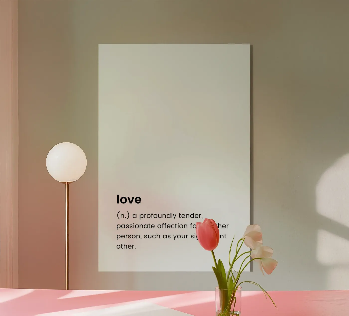 Love plexiglass da Studio One