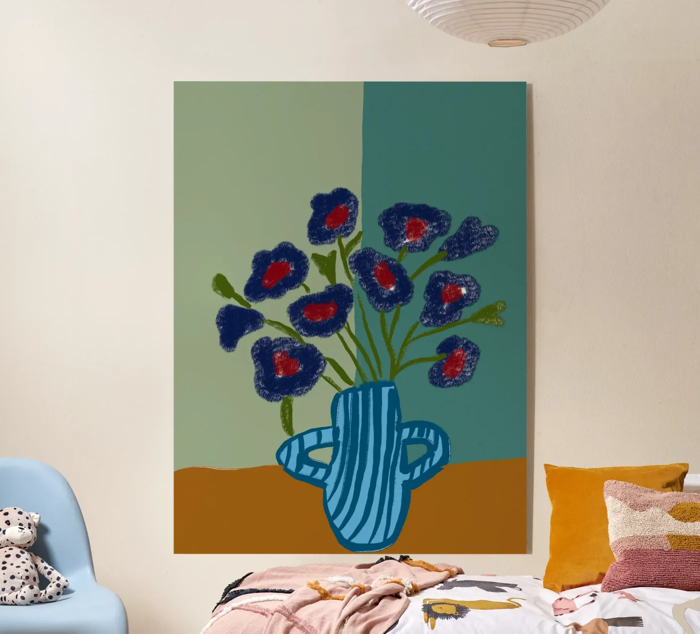 Blue Blossoms plexiglass da treechild