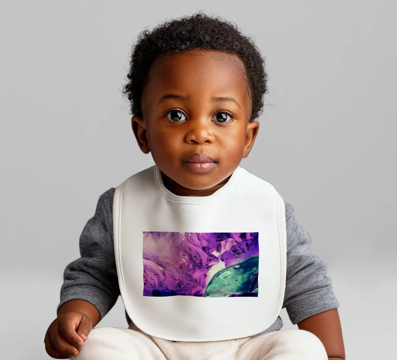 Verde e viola bavaglino da Massimo Frascogna