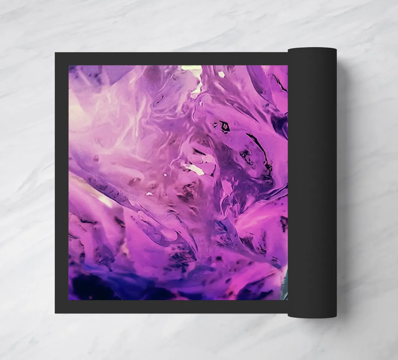 Verde e viola zerbino da Massimo Frascogna