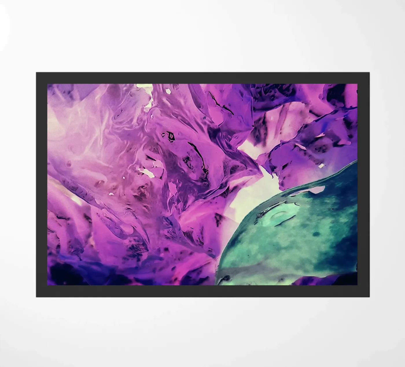 Green and purple zerbino da Massimo Frascogna