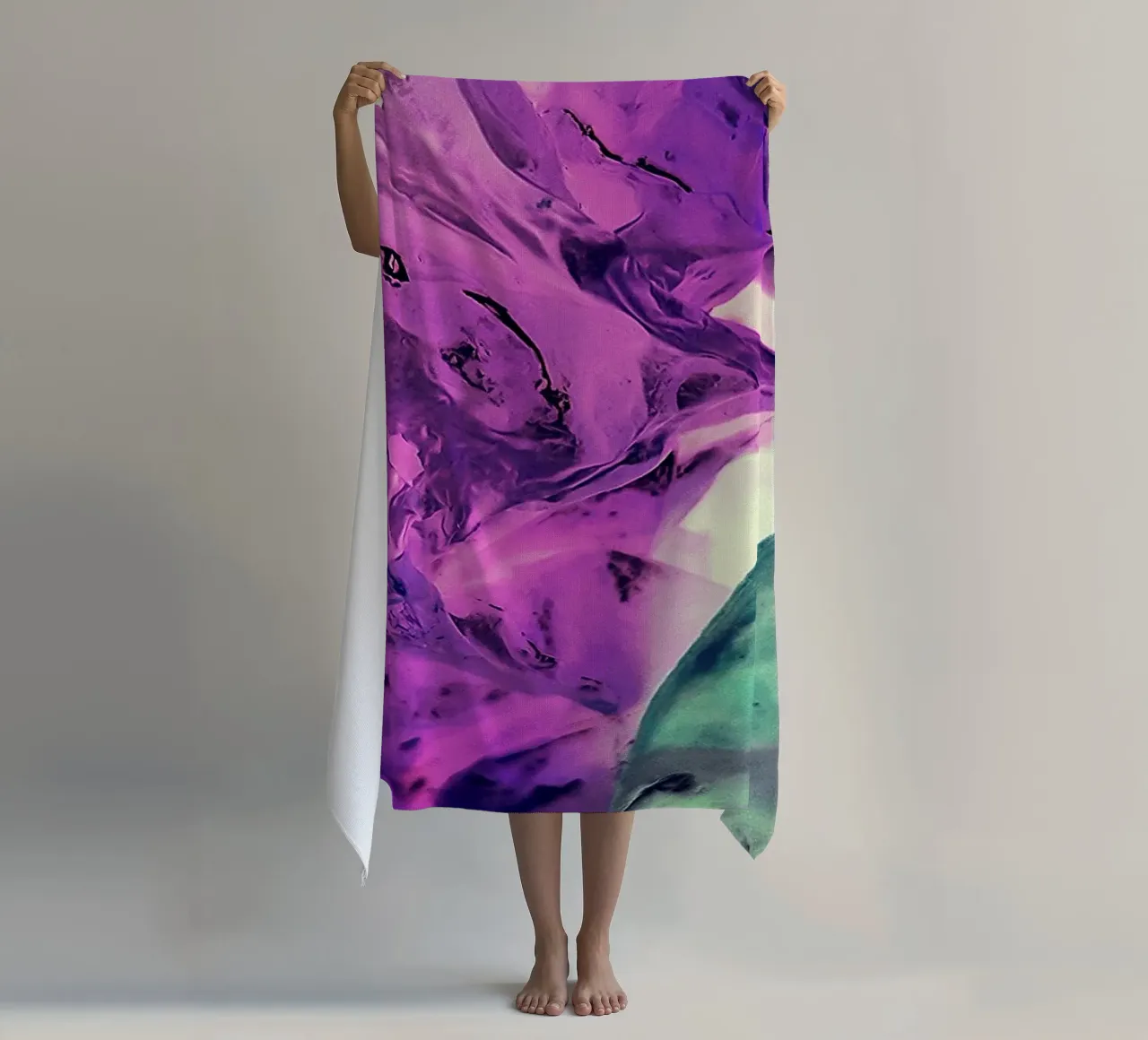 Verde e viola telo mare da Massimo Frascogna