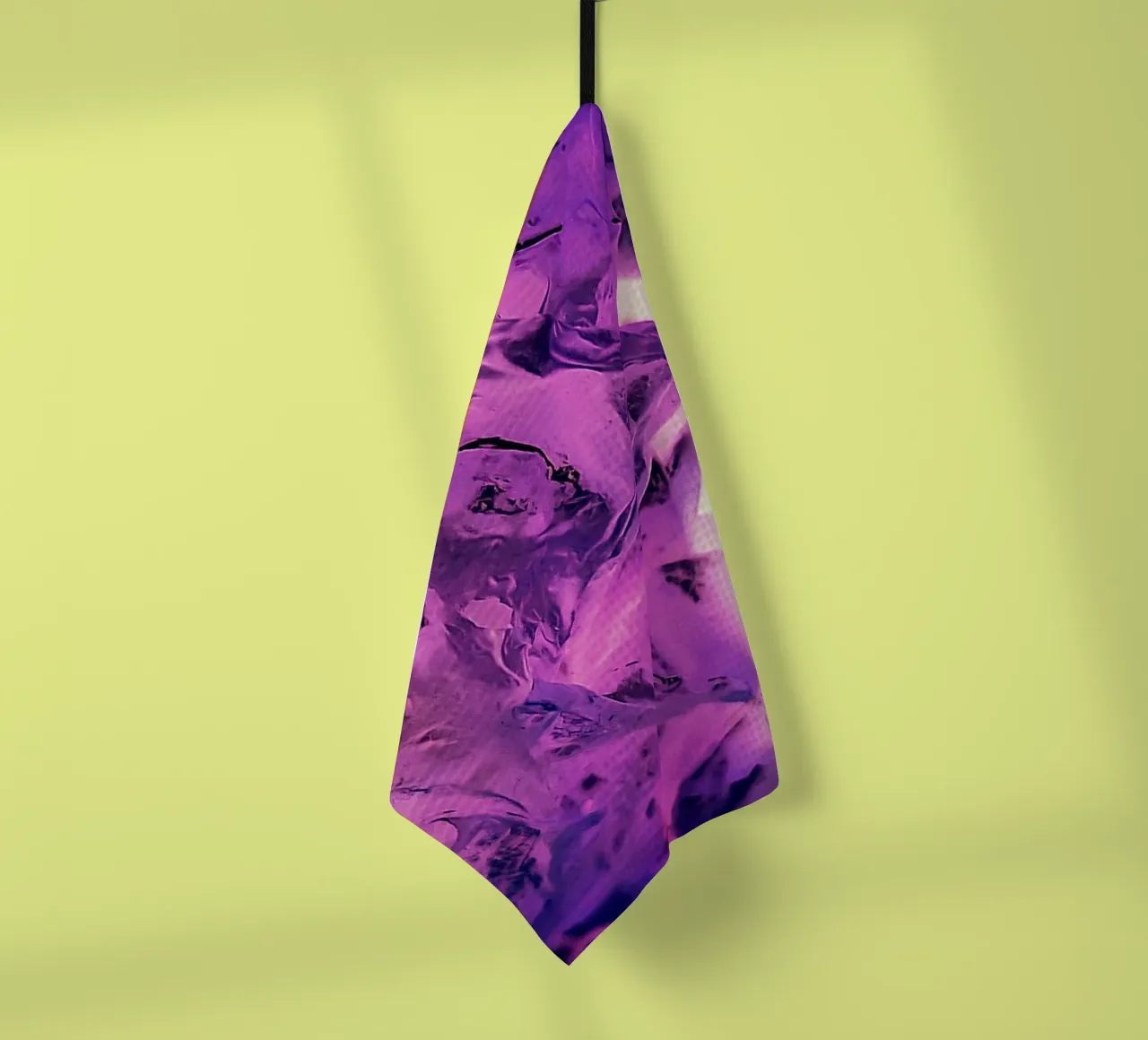 Vert et violet torchon de Massimo Frascogna