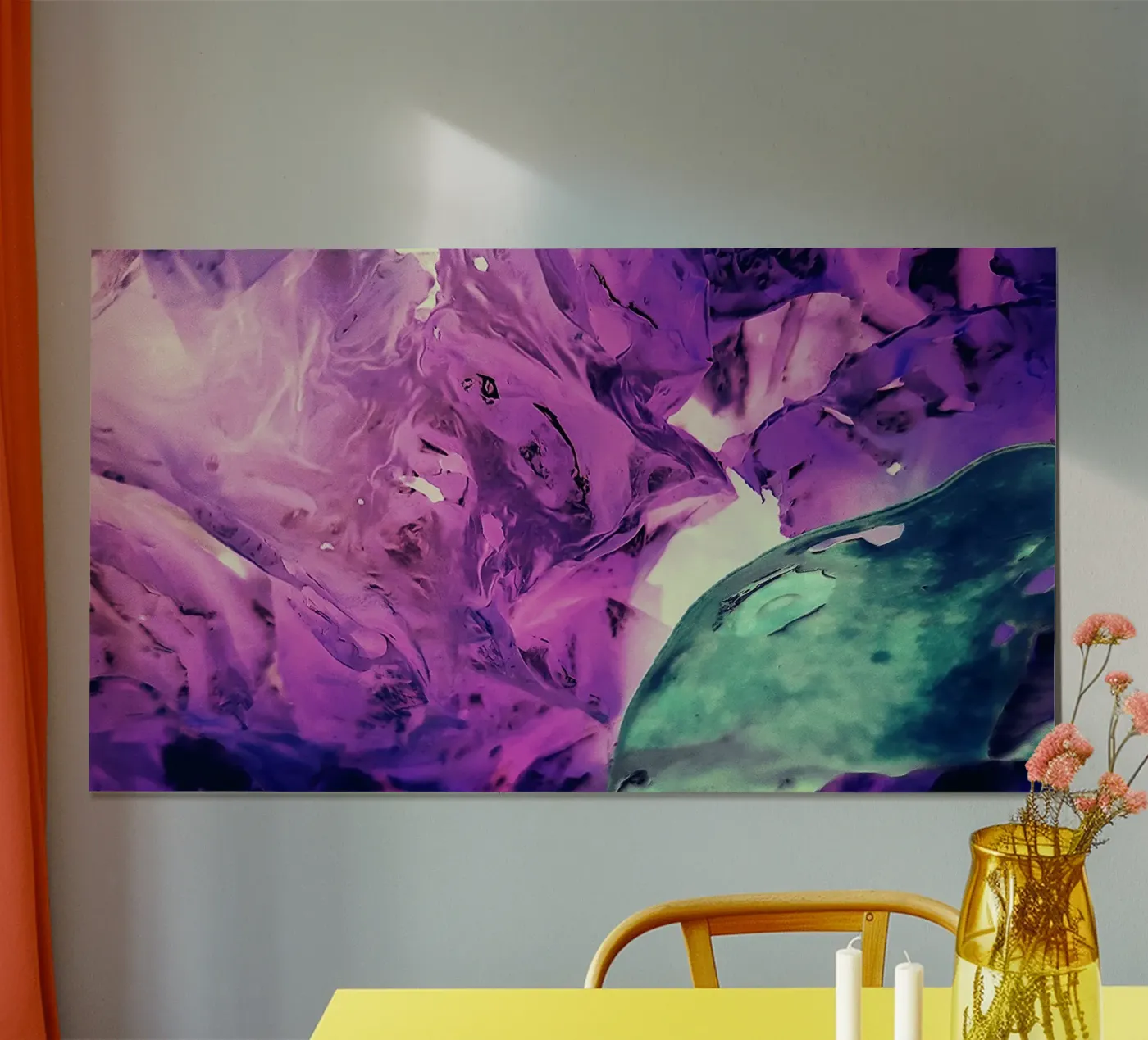 Verde e viola poster da Massimo Frascogna