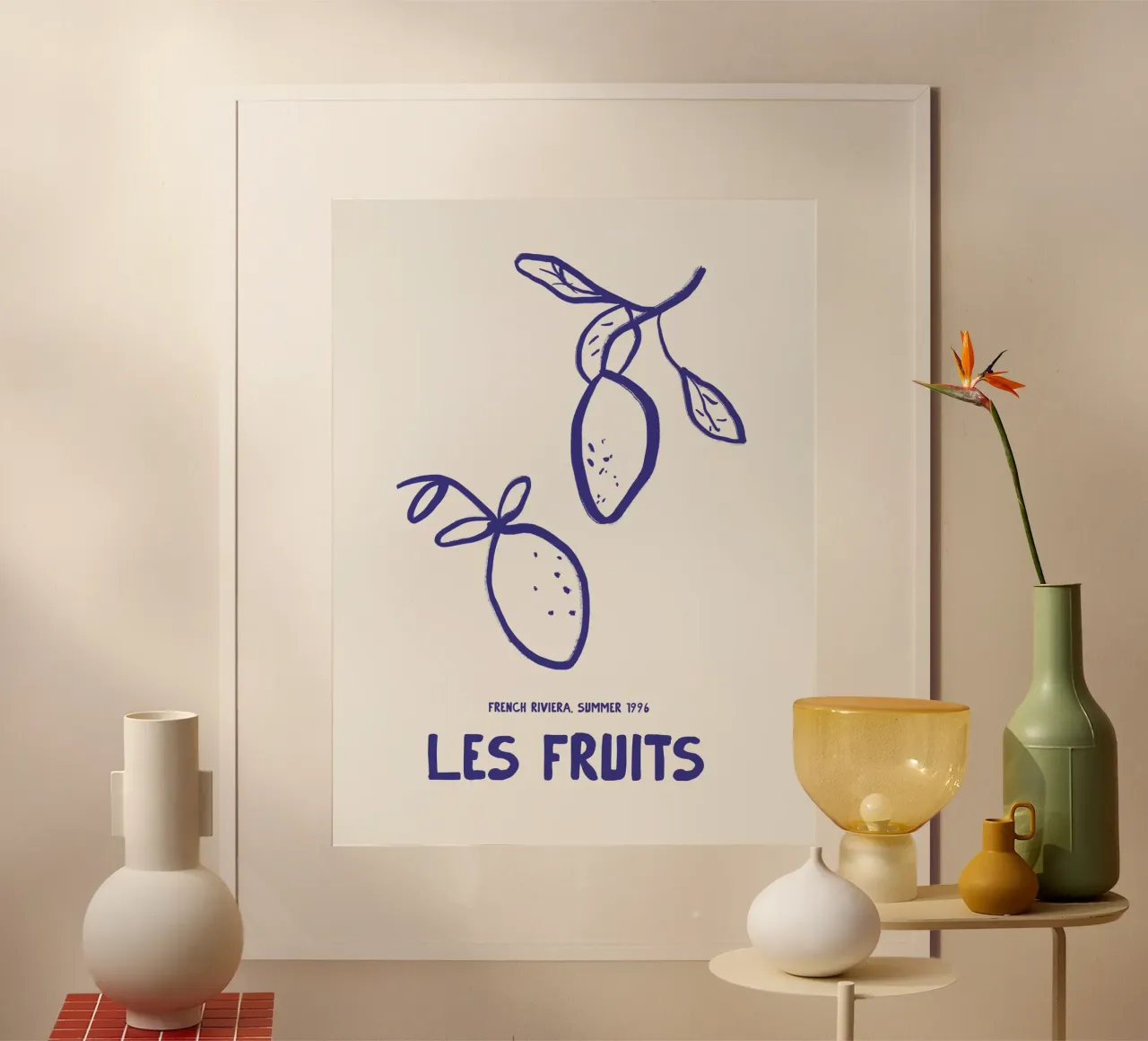 Les Fruits poster de treechild