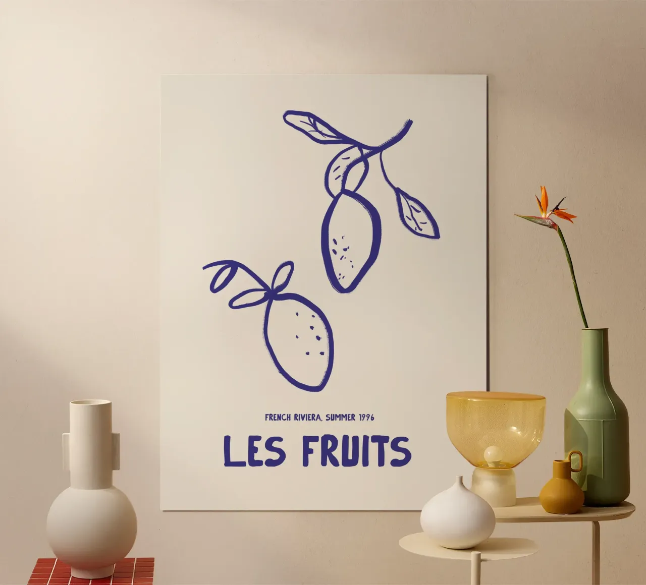 Les Fruits poster de treechild