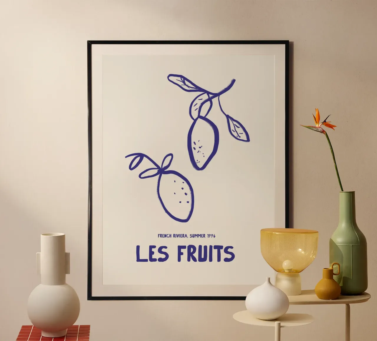 Les Fruits poster de treechild