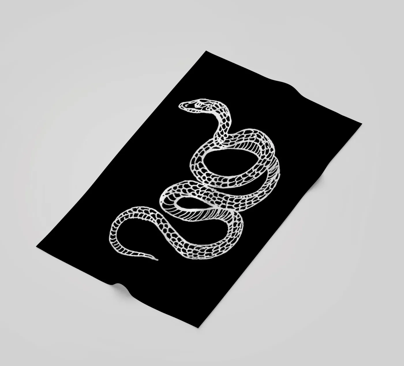 Snake Black telo mare da Daniela Roessler