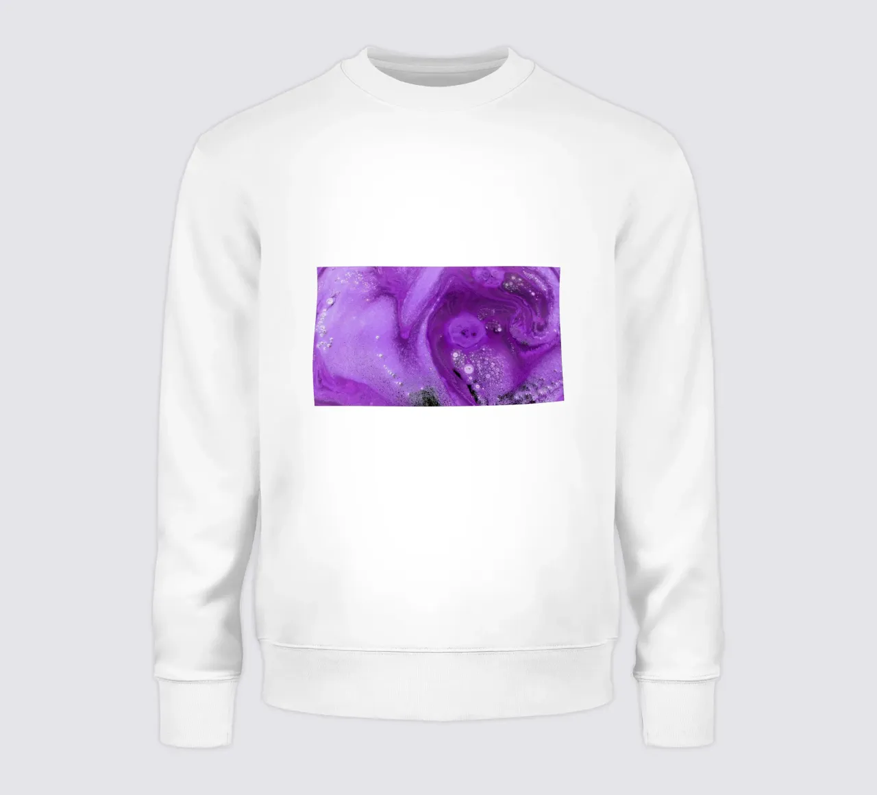 Paars sweatshirt van Massimo Frascogna
