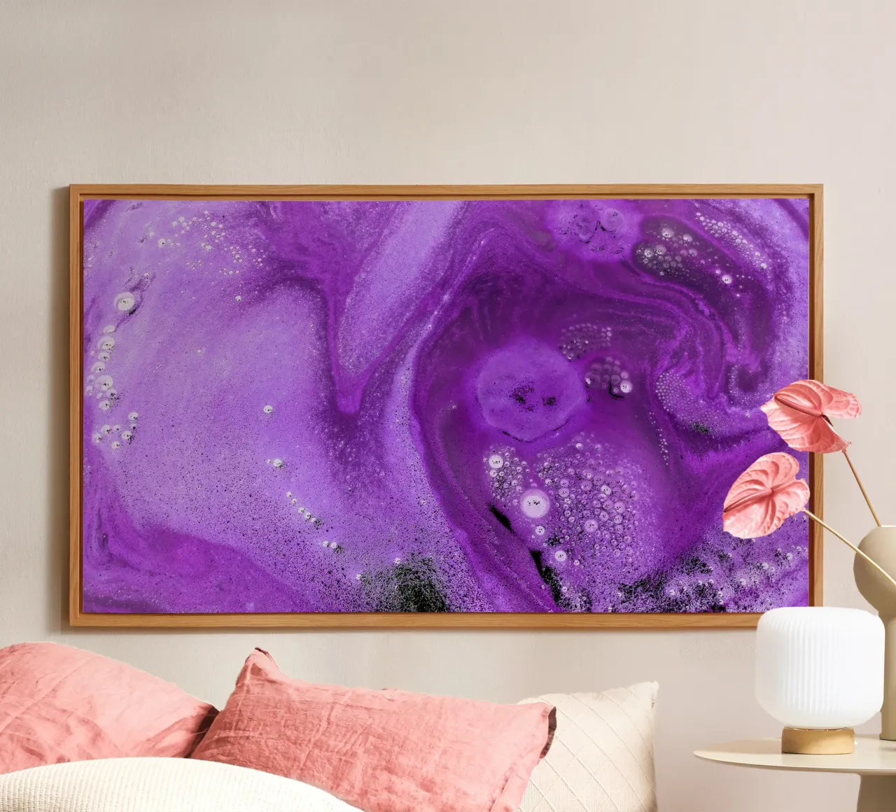 Viola alluminio dibond da Massimo Frascogna