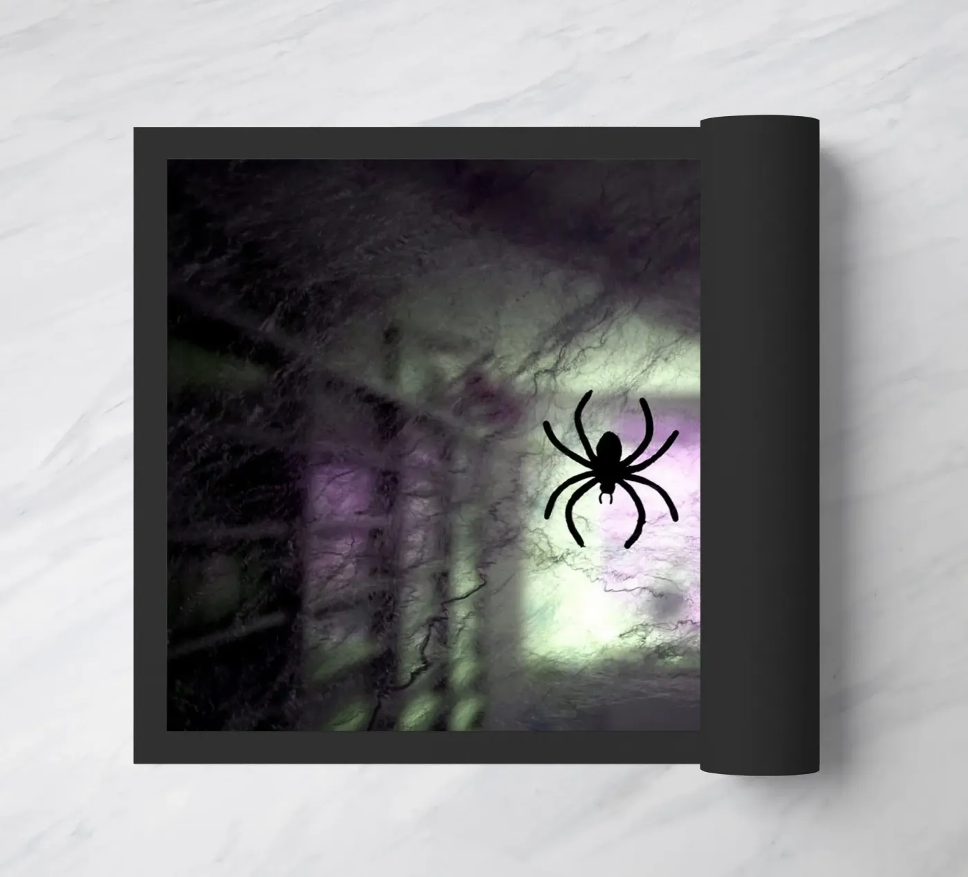 The spider Fußmatte von Massimo Frascogna