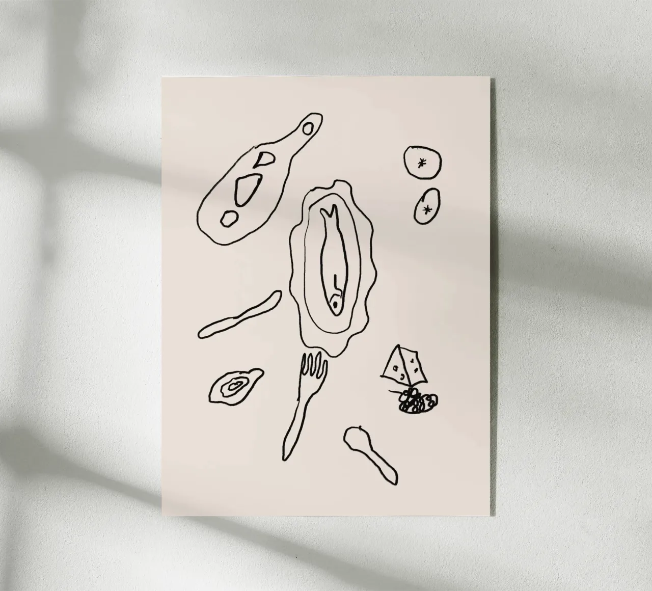 Yummy Dinner plexiglass da treechild