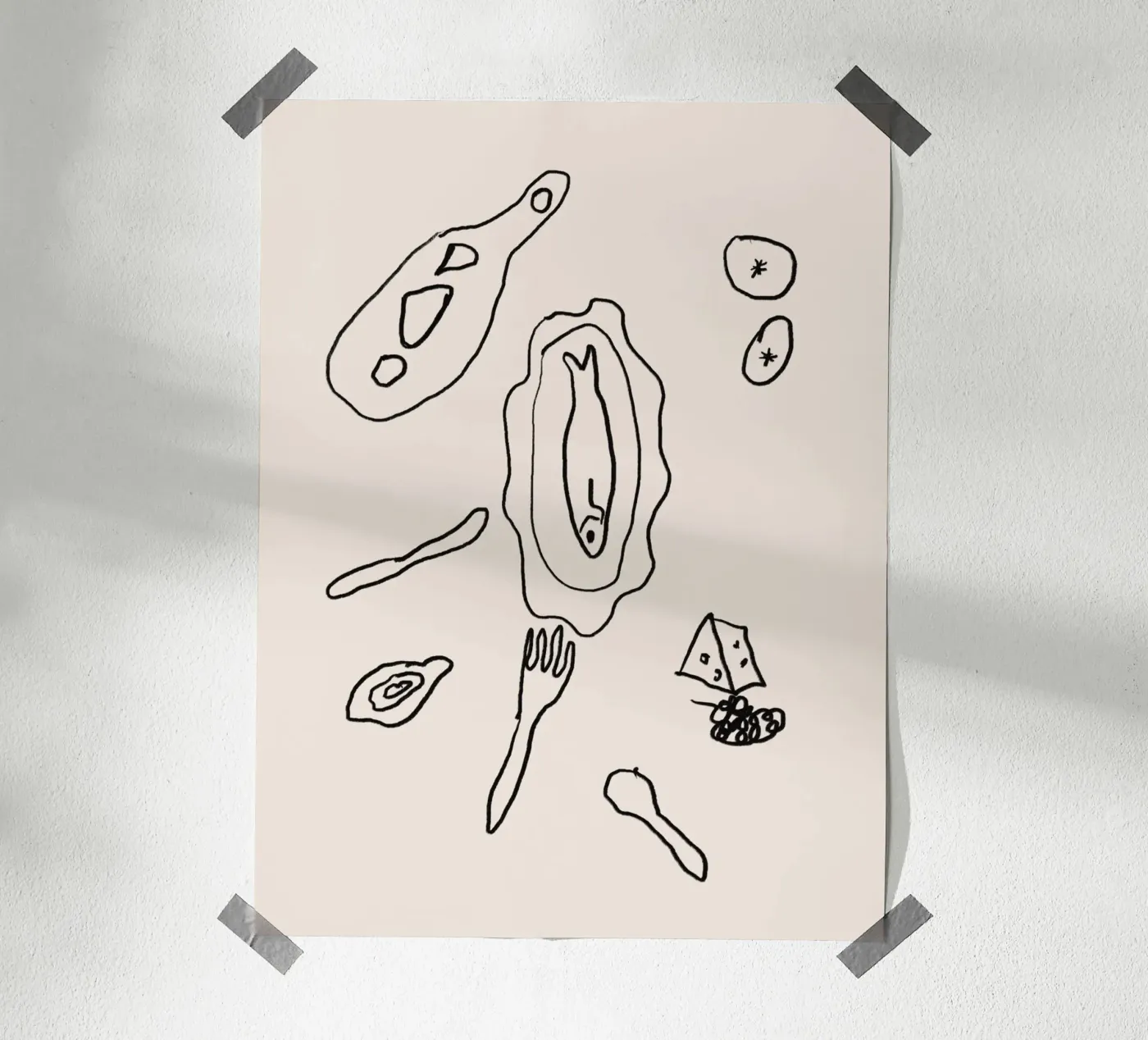 Yummy Dinner poster da treechild