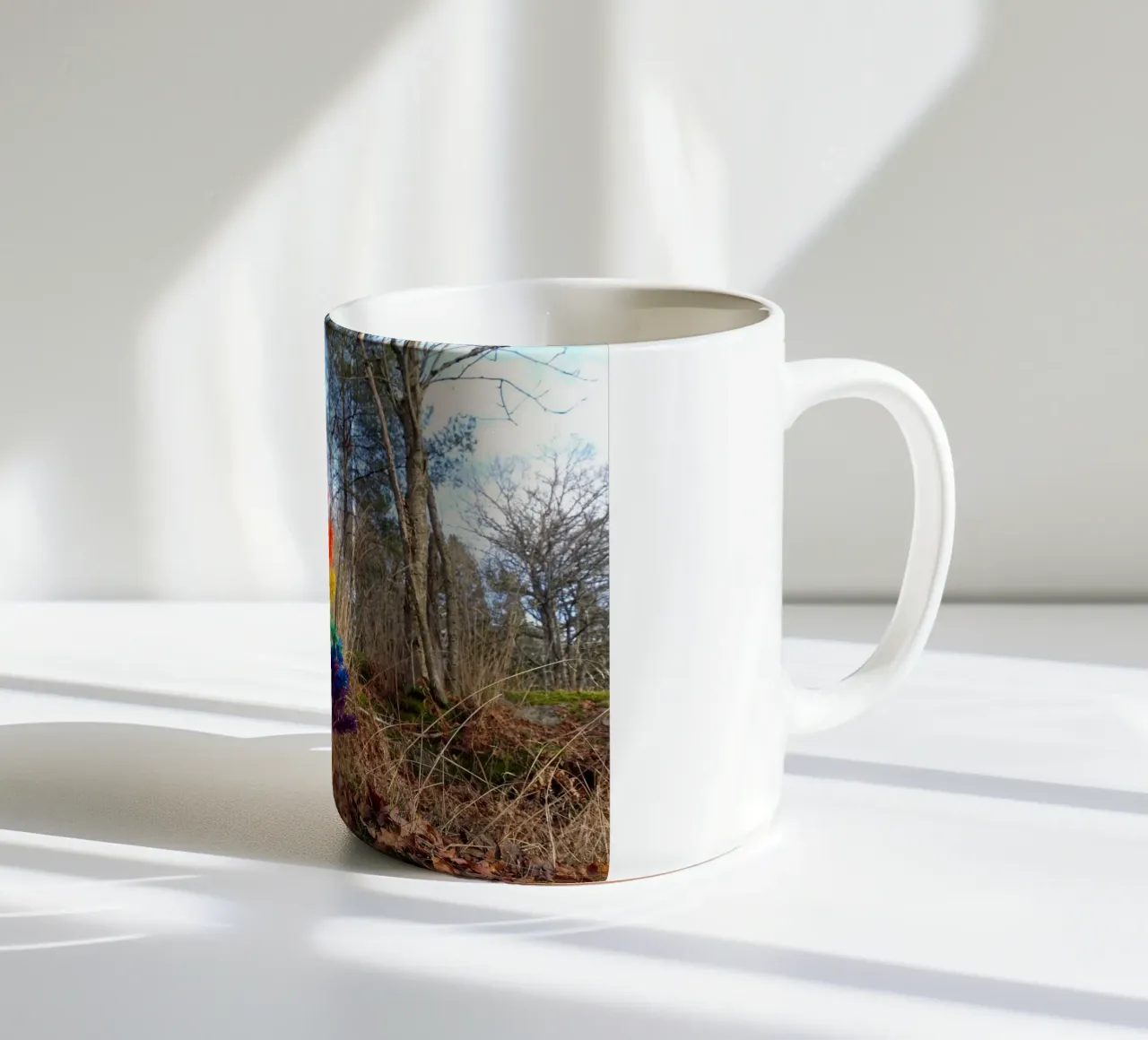 Albero di Raimbow tazza in ceramica da Massimo Frascogna