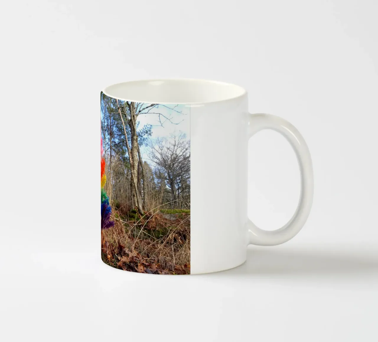 Albero di Raimbow tazza in ceramica da Massimo Frascogna