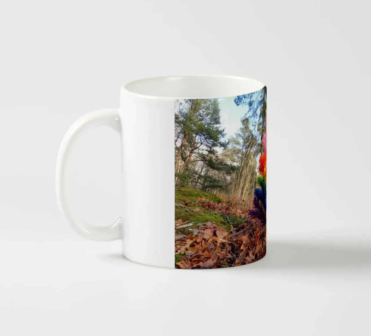 Albero di Raimbow tazza in ceramica da Massimo Frascogna