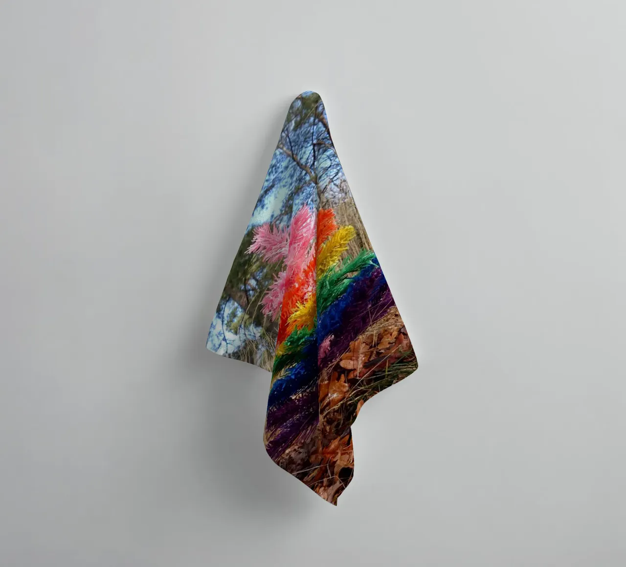 Albero di Raimbow asciugamano da bagno da Massimo Frascogna
