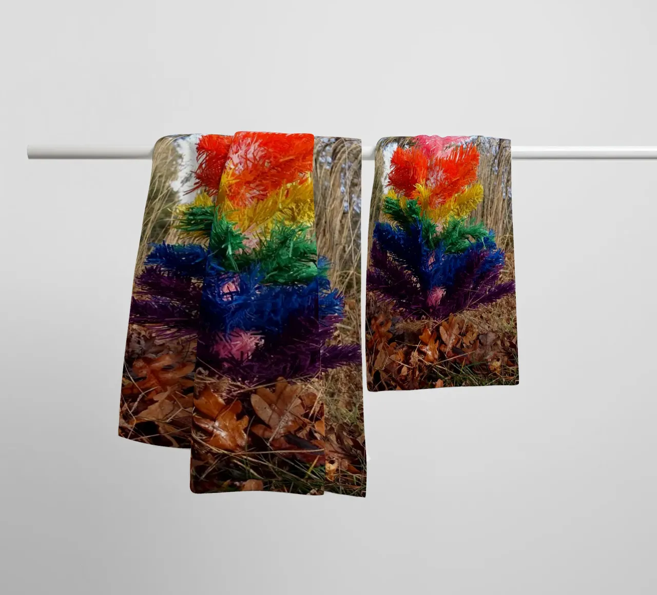 Albero di Raimbow asciugamano da bagno da Massimo Frascogna