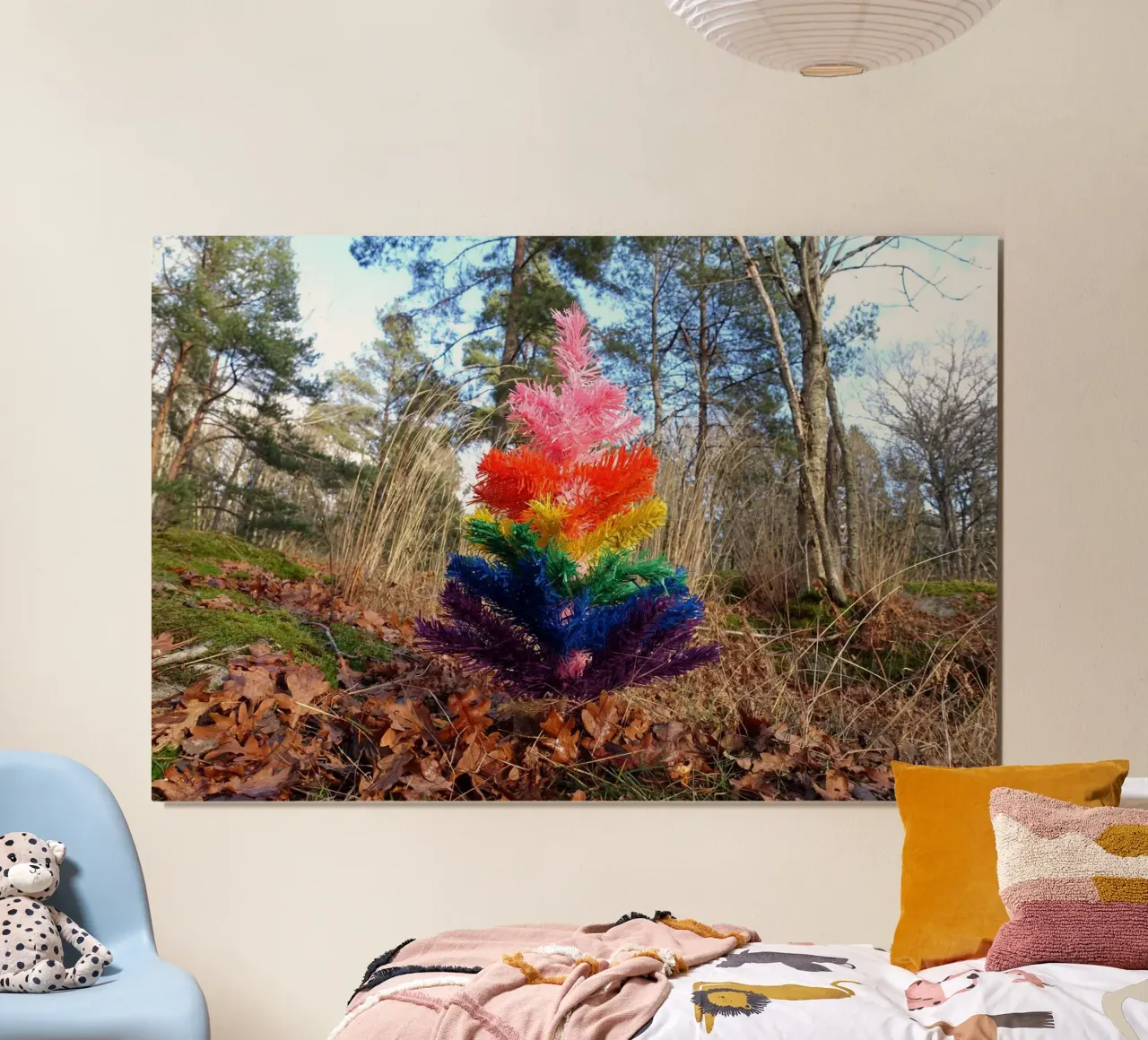 Albero di Raimbow poster da Massimo Frascogna