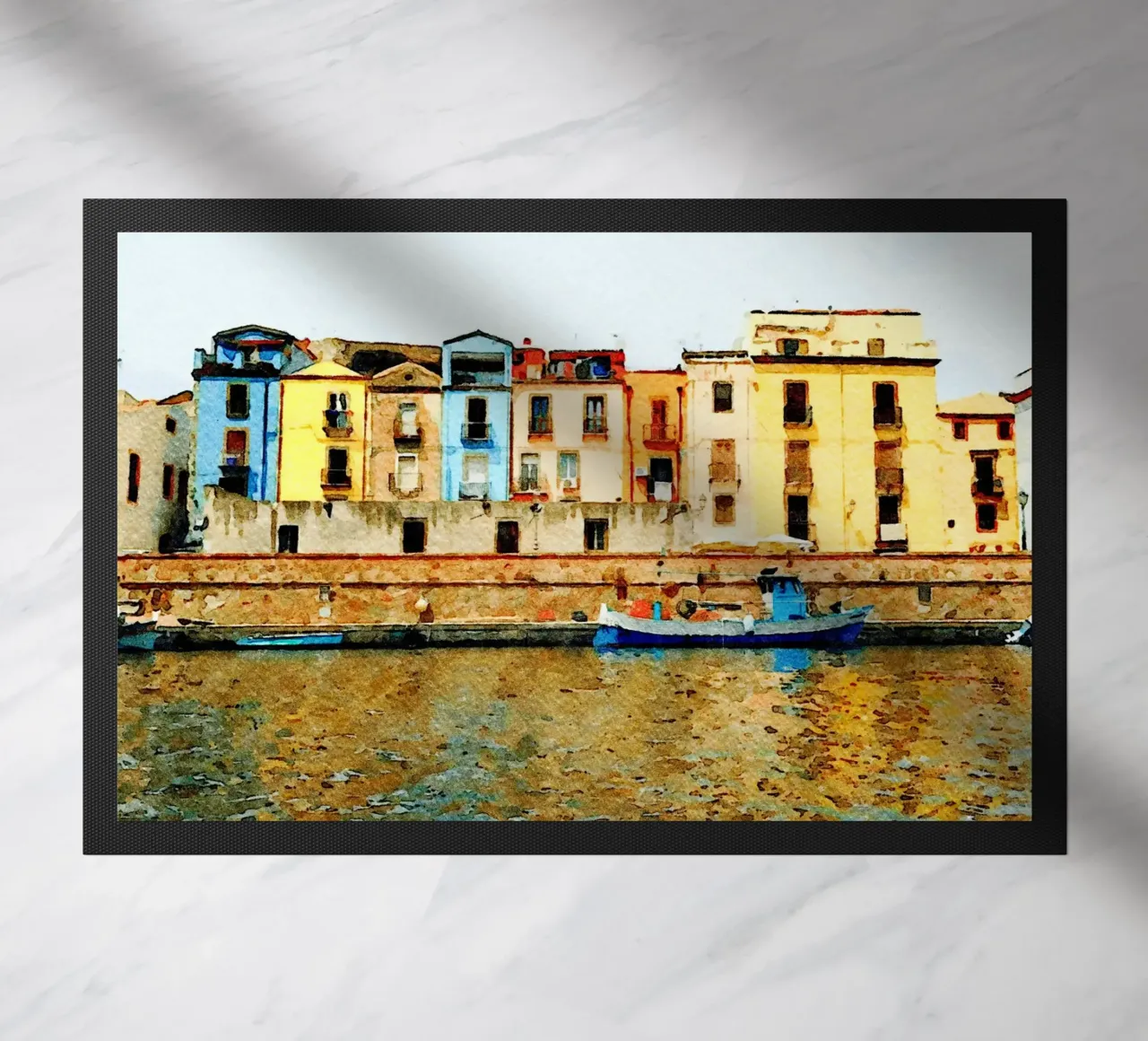 Bosa doormat by Massimo Frascogna