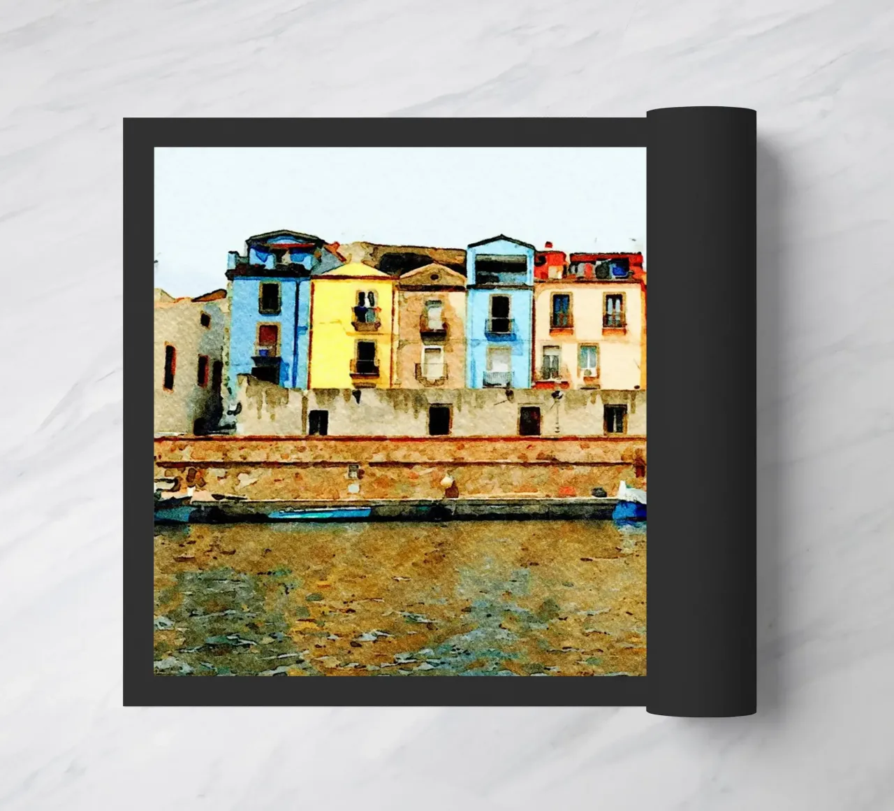 Bosa doormat by Massimo Frascogna