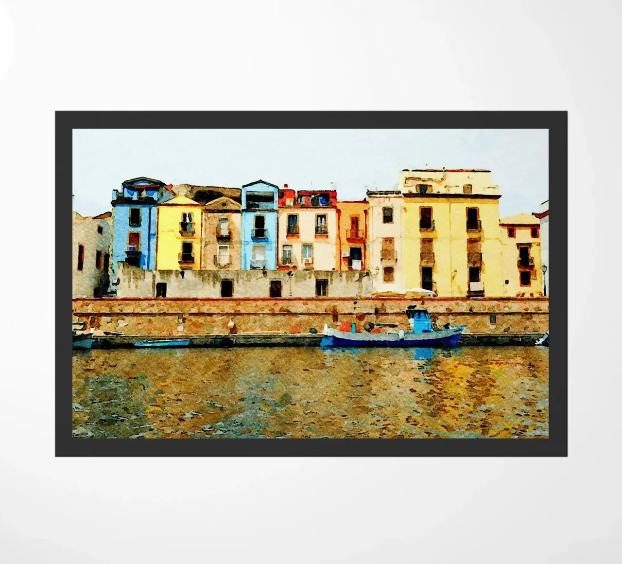 Bosa doormat by Massimo Frascogna