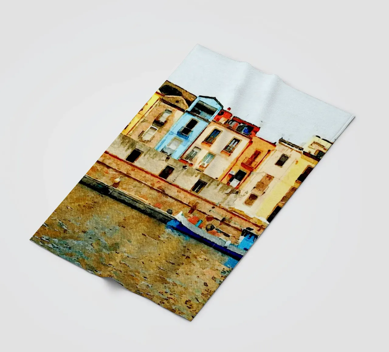 Bosa fleece blanket by Massimo Frascogna