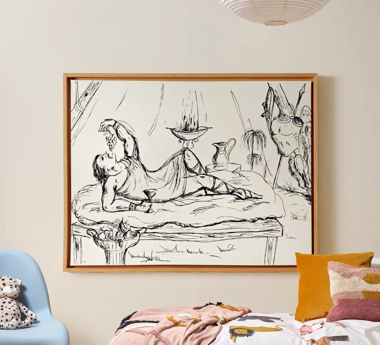 Praetoriaan canvas met Baklijst van Massimo Frascogna