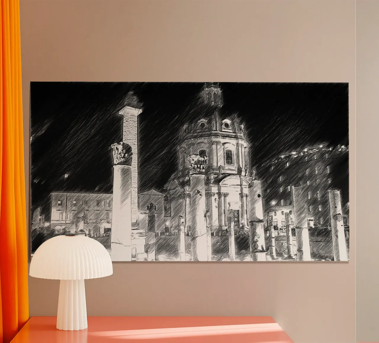 Roma poster da Massimo Frascogna