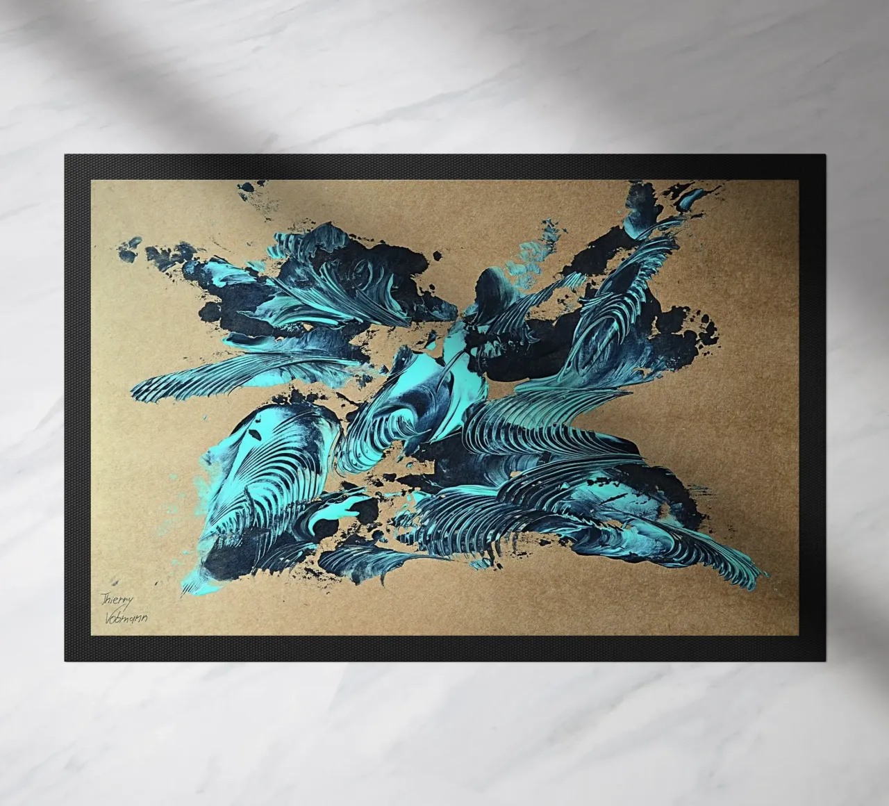NATURAL STYLE 38 zerbino da Thierry Vobmann Abstract painting