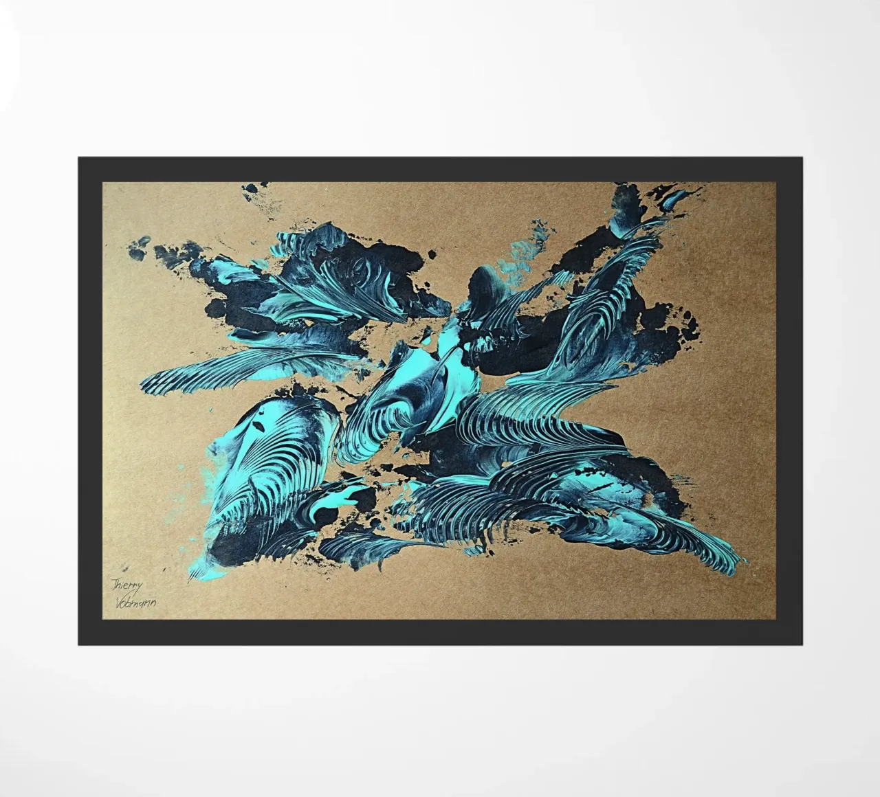NATURAL STYLE 38 zerbino da Thierry Vobmann Abstract painting