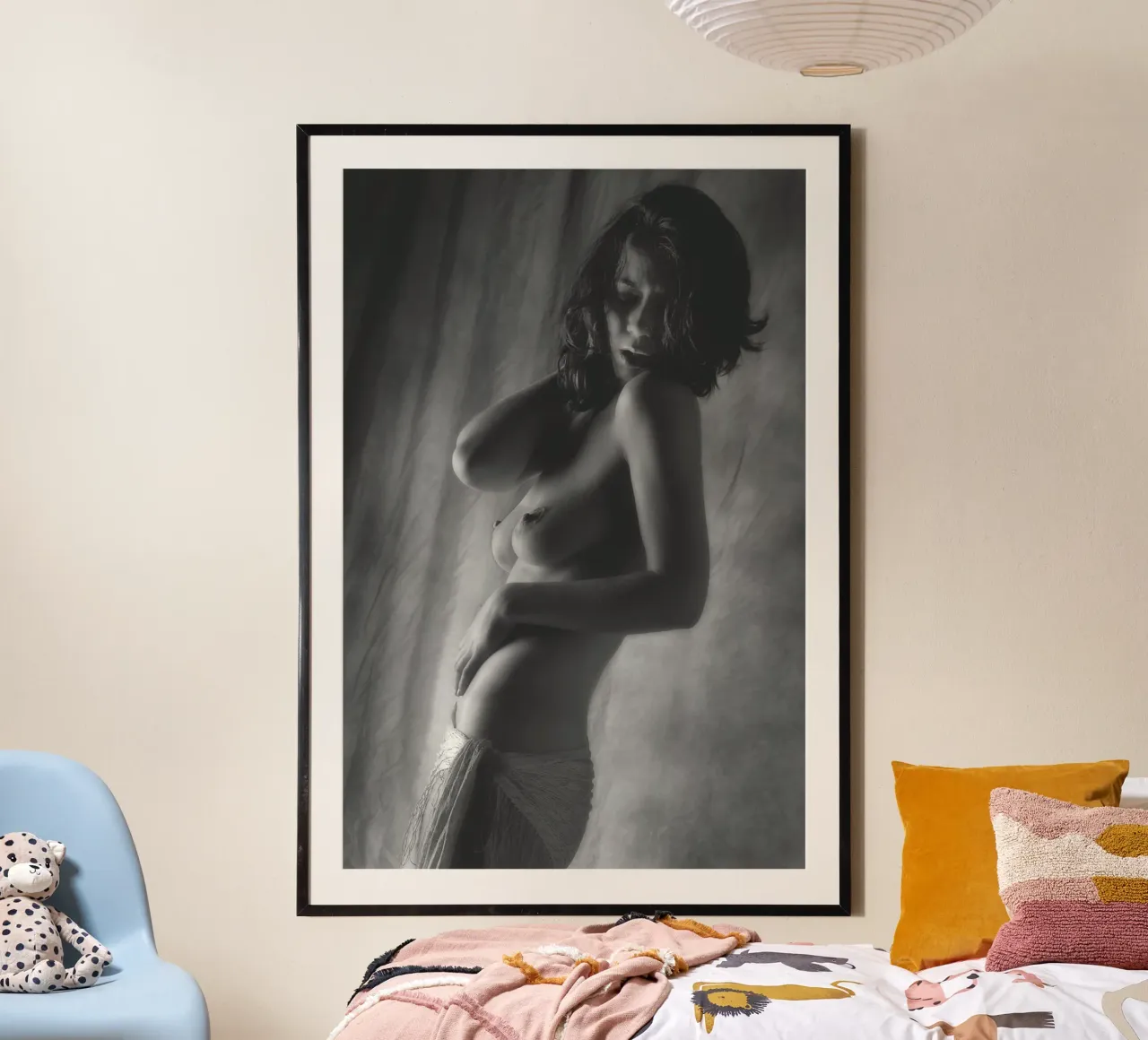 Kristin Topless Mono carta hahnemühle da Dave Hare Photography