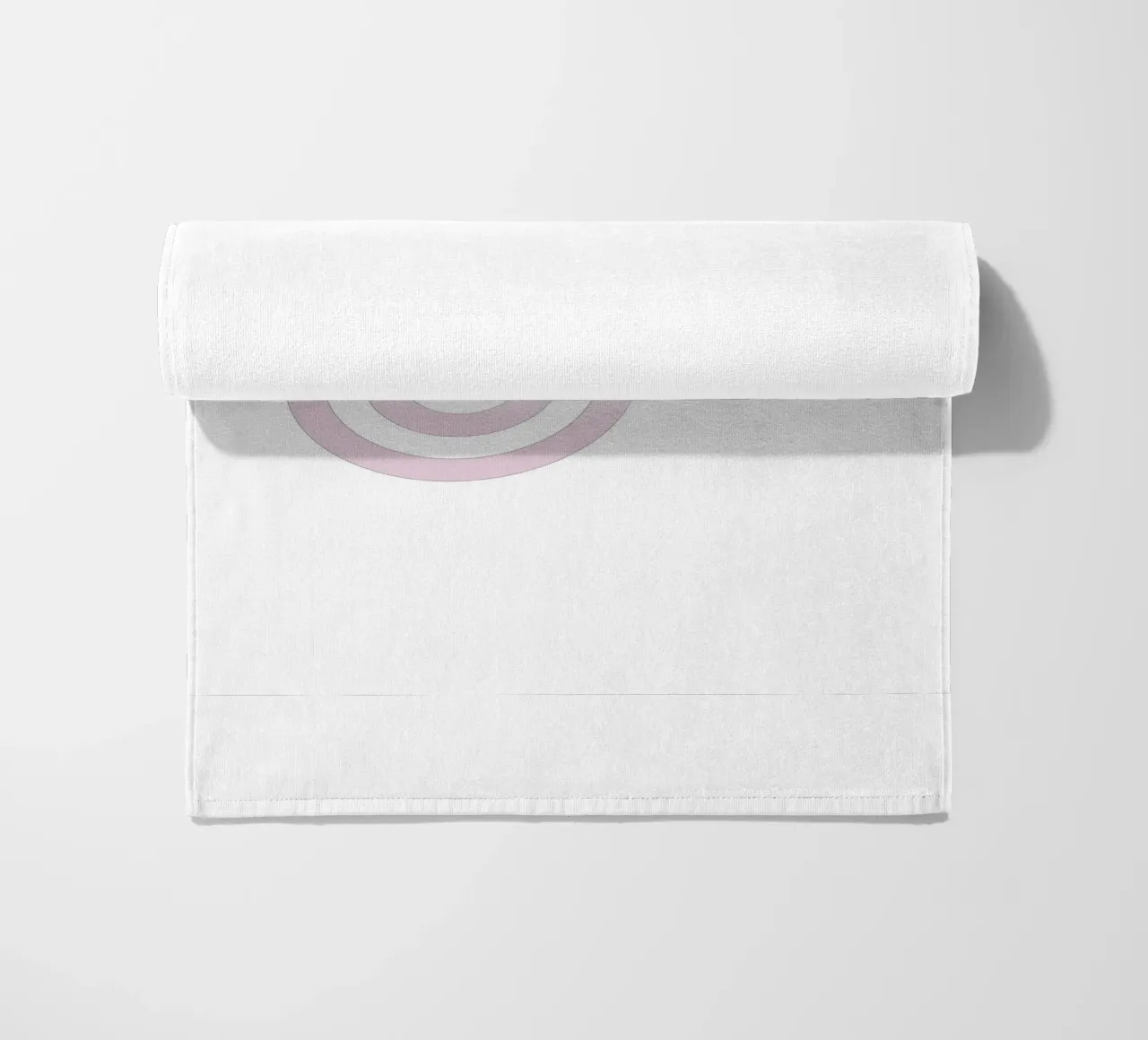 Geometric shapes with the slogan new day new chance beach towel by Something for you