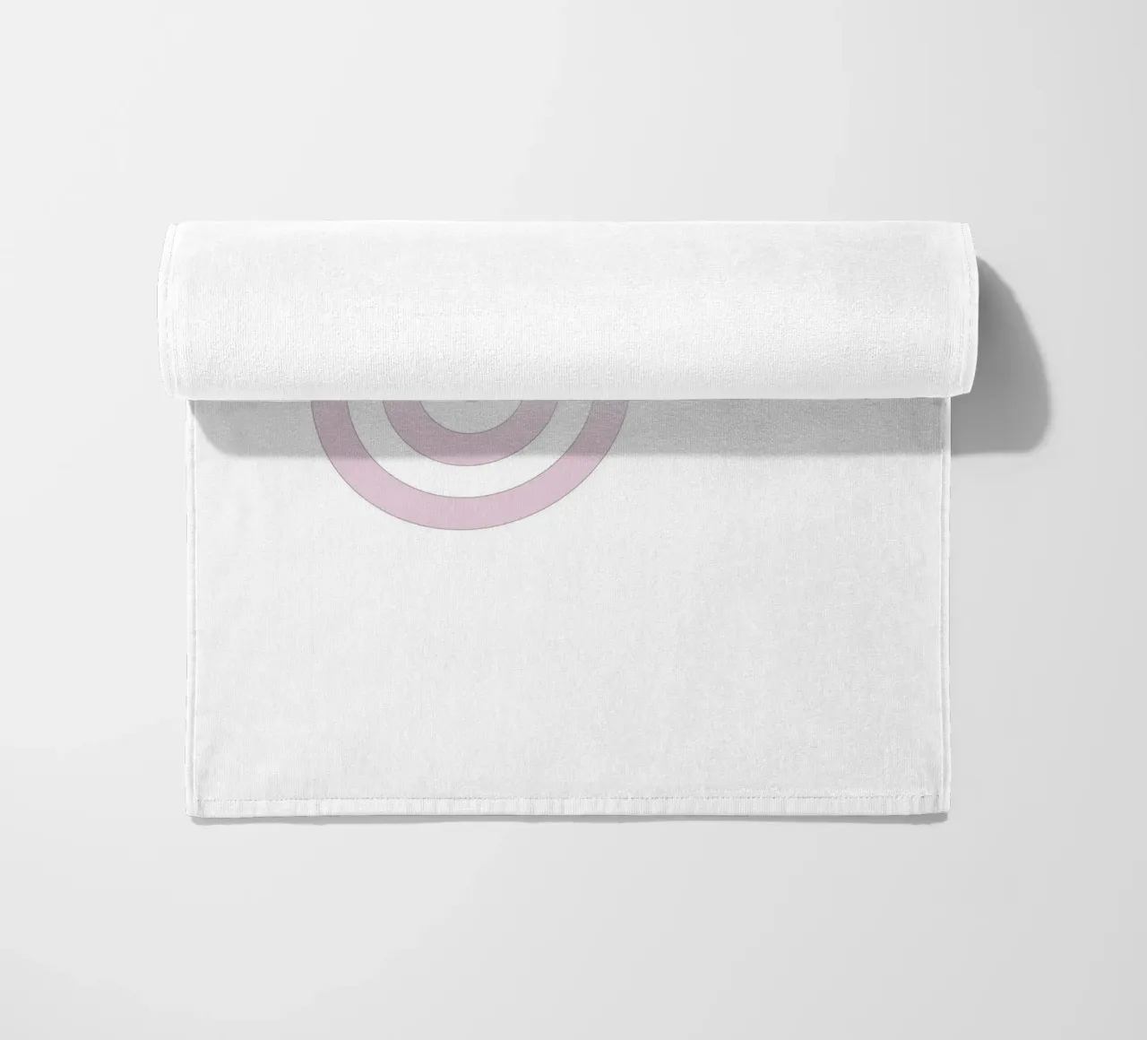 Geometric shapes with the slogan new day new chance beach towel by Something for you