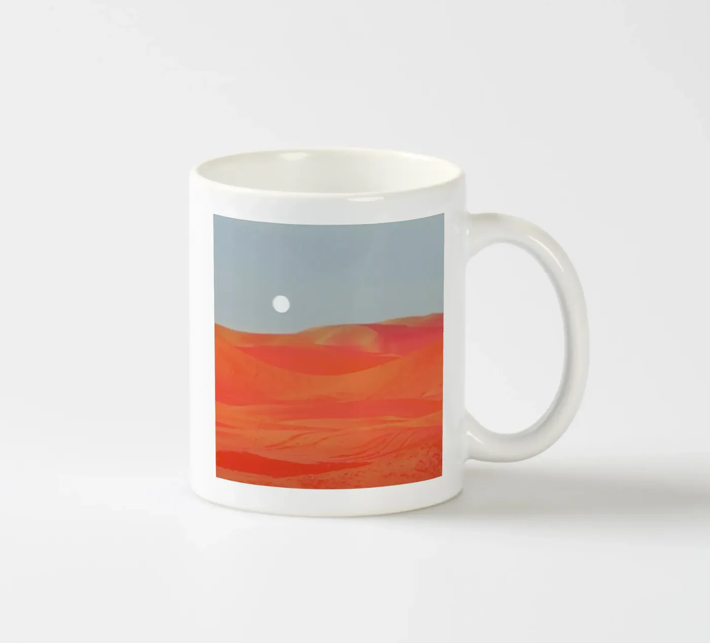 Blazing ceramic mug by Ruei