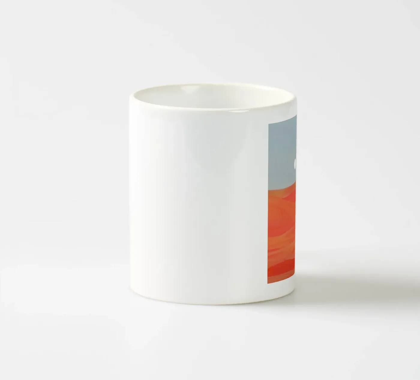 Blazing ceramic mug by Ruei