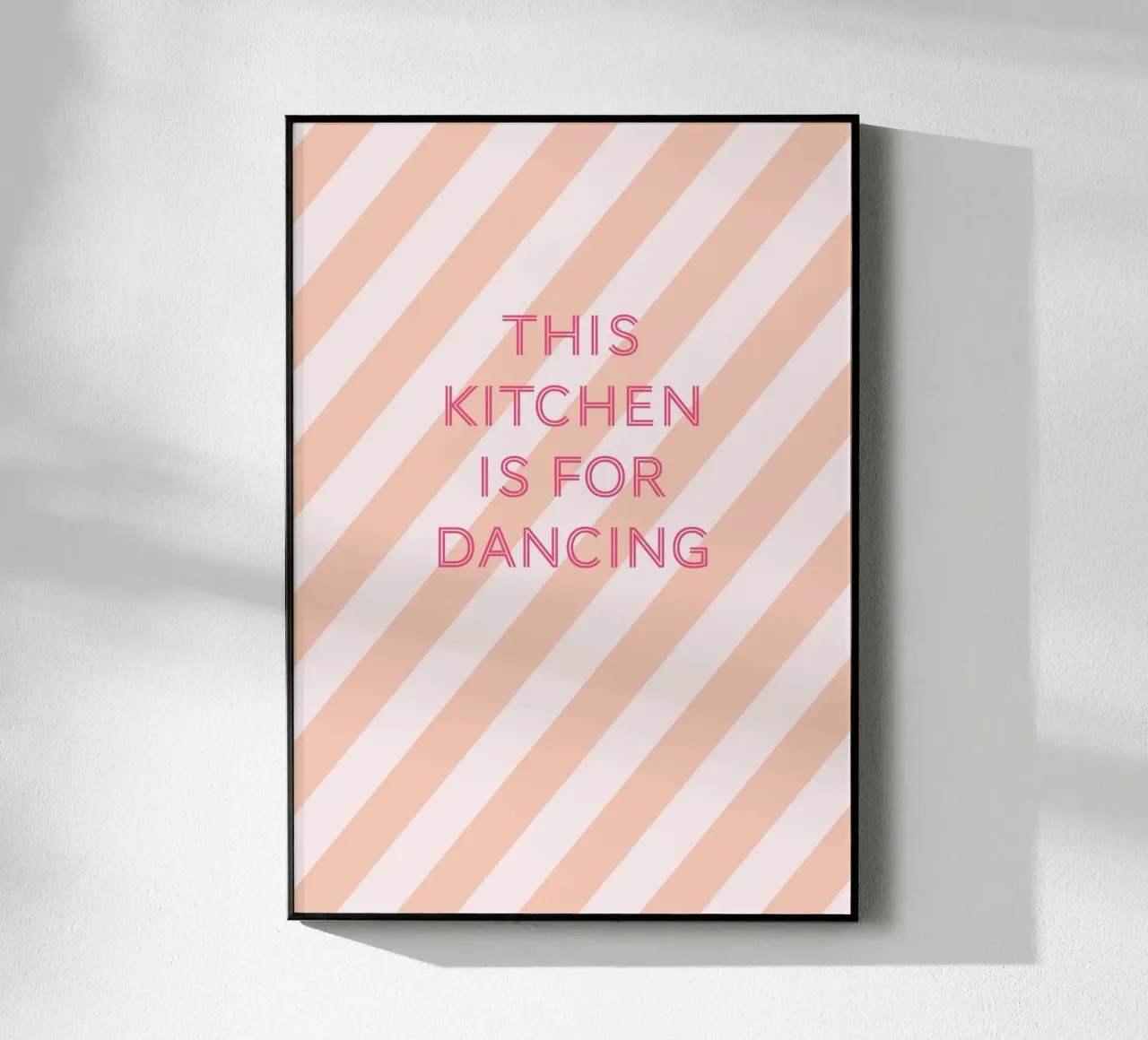 „This Kitchen is for Dancing“ plexiglass da Poster Print Studio
