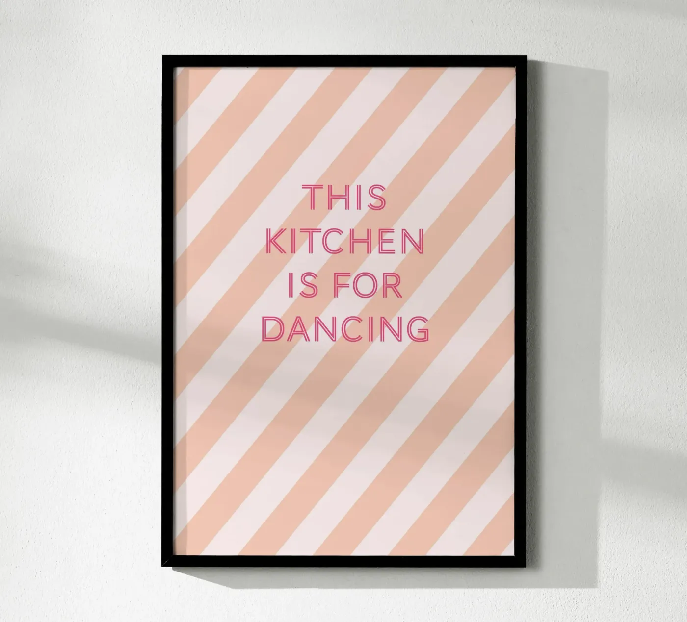 „This Kitchen is for Dancing“ poster da Poster Print Studio