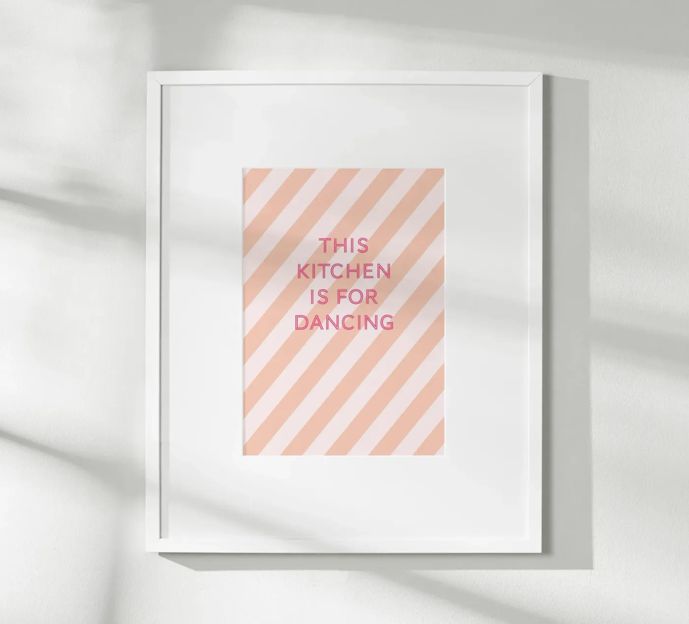 „This Kitchen is for Dancing“ poster da Poster Print Studio