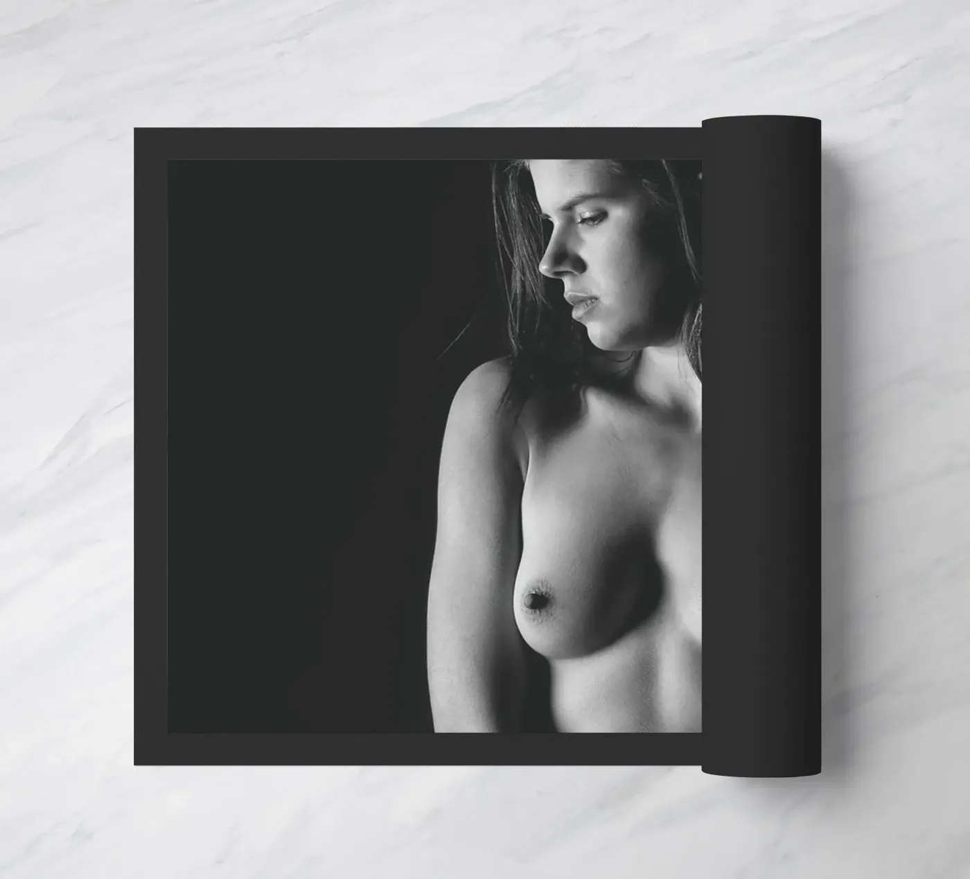 Mel Nude zerbino da Dave Hare Photography