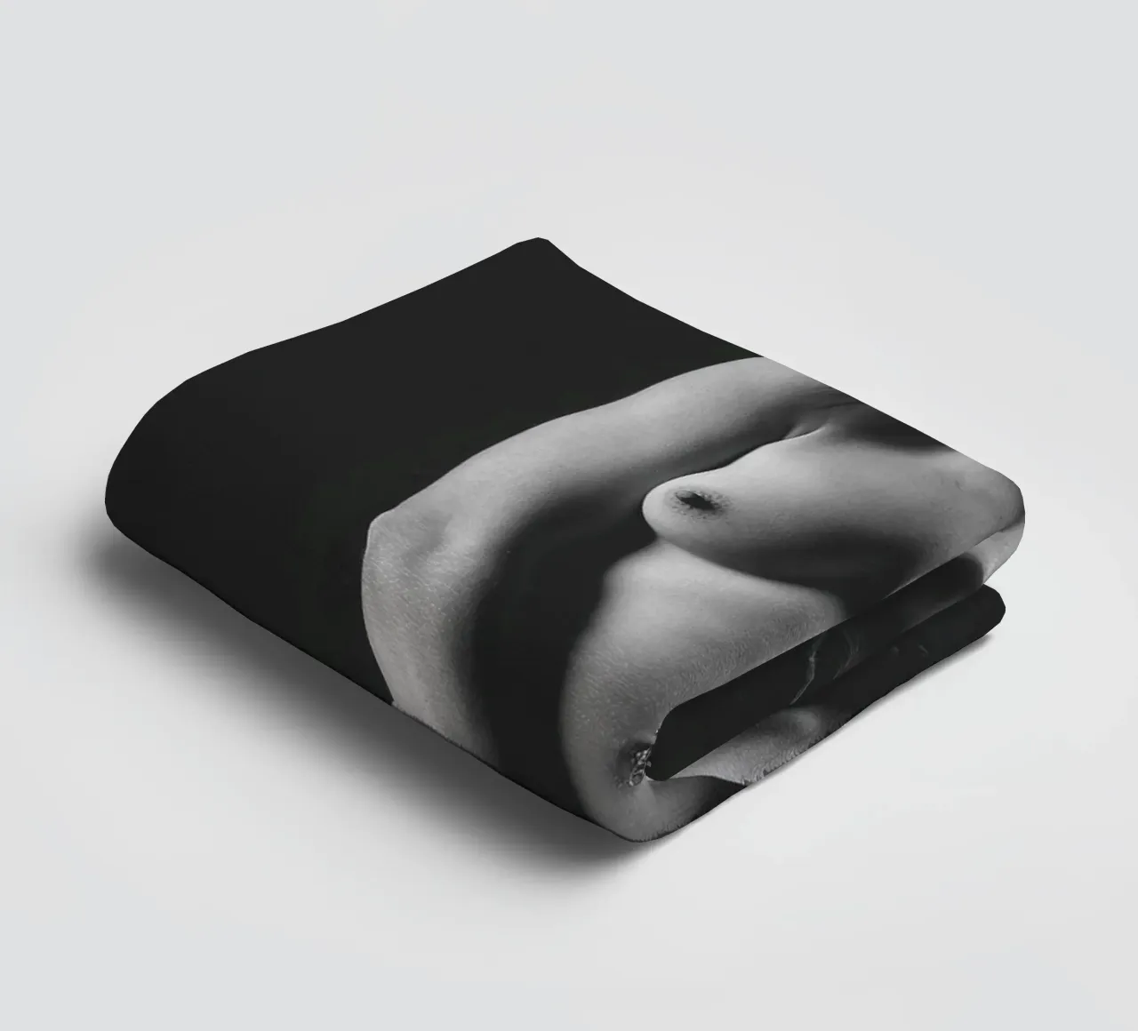 Mel Nude towel by Dave Hare Photography