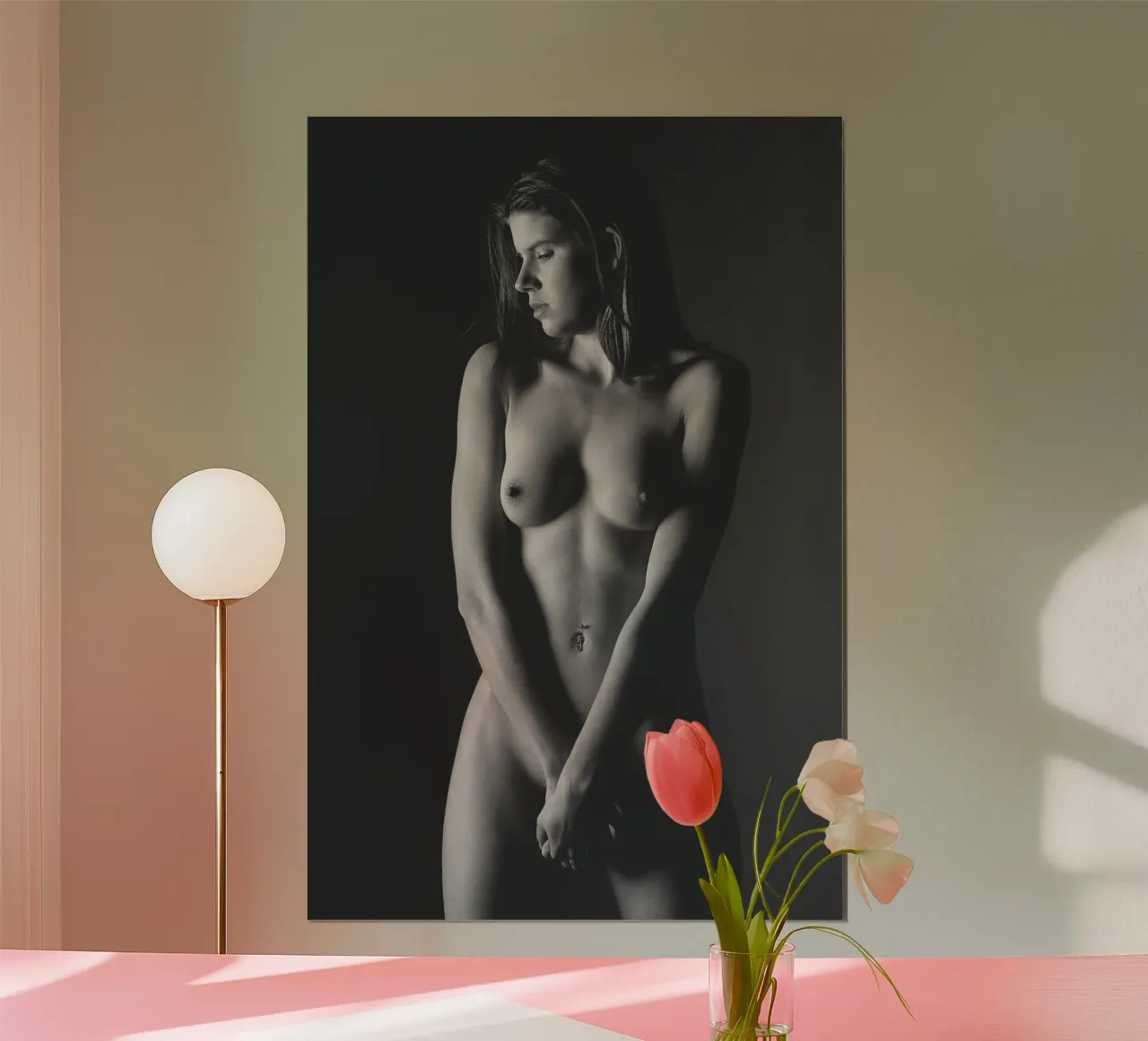 Mel Nude poster da Dave Hare Photography