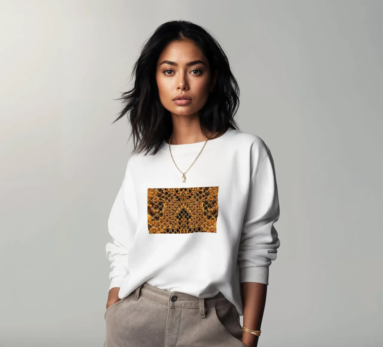 Snake Pattern sweat de Curious Collections by Marielle Leenders