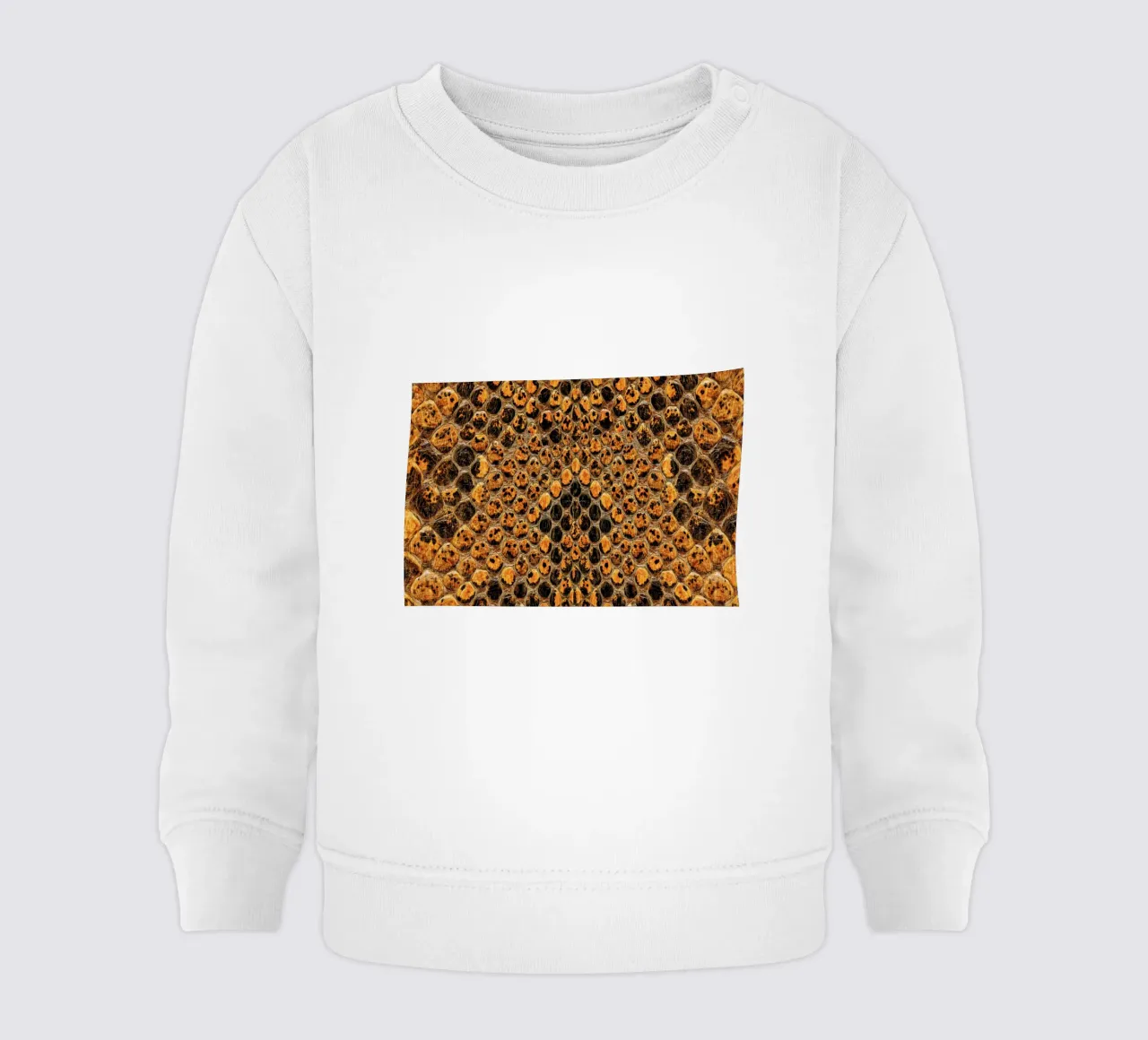 Snake Pattern felpa neonato da Curious Collections by Marielle Leenders