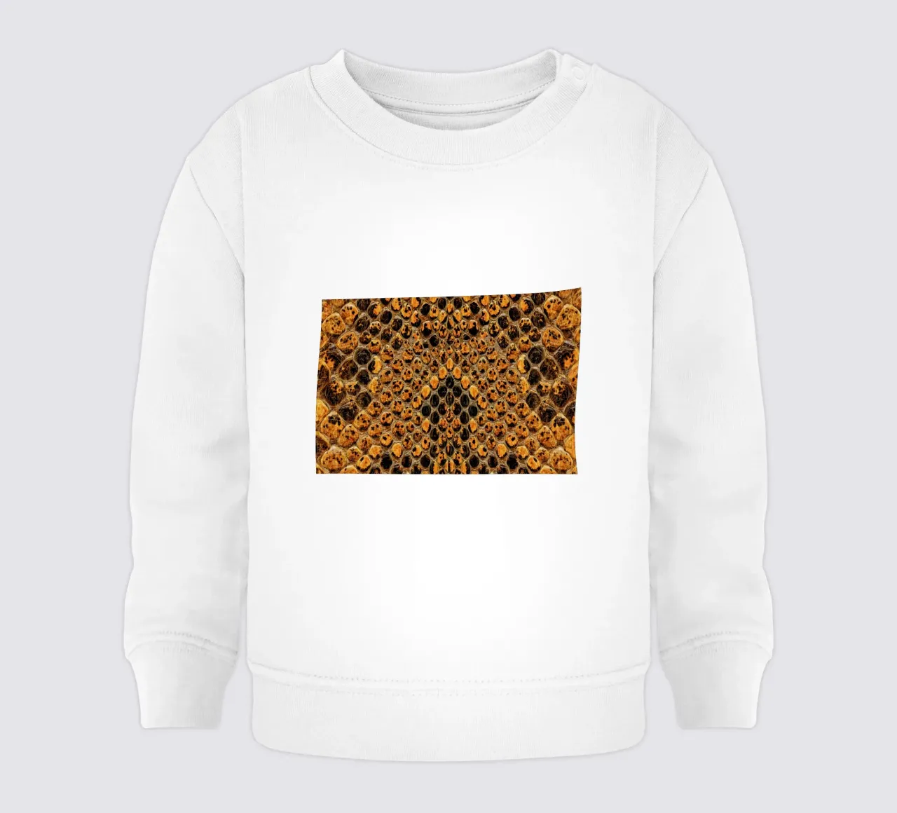 Snake Pattern felpa neonato da Curious Collections by Marielle Leenders