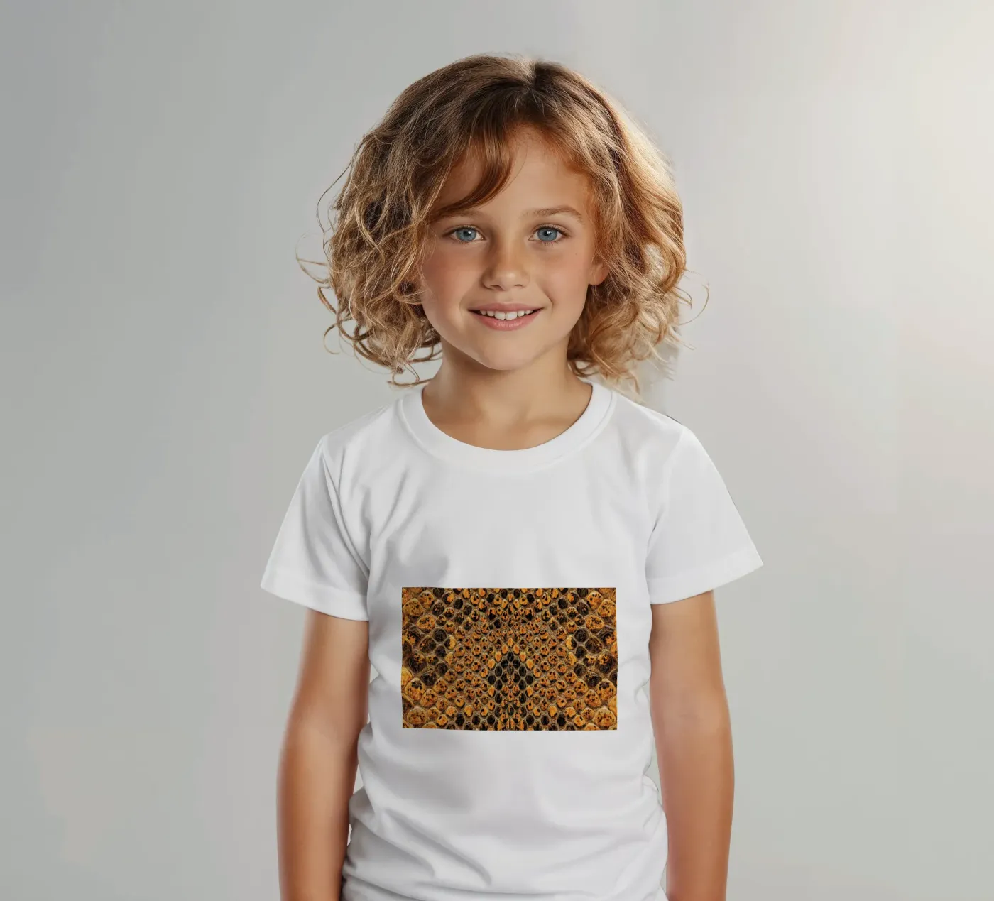 Snake Pattern t-shirt bambini da Curious Collections by Marielle Leenders
