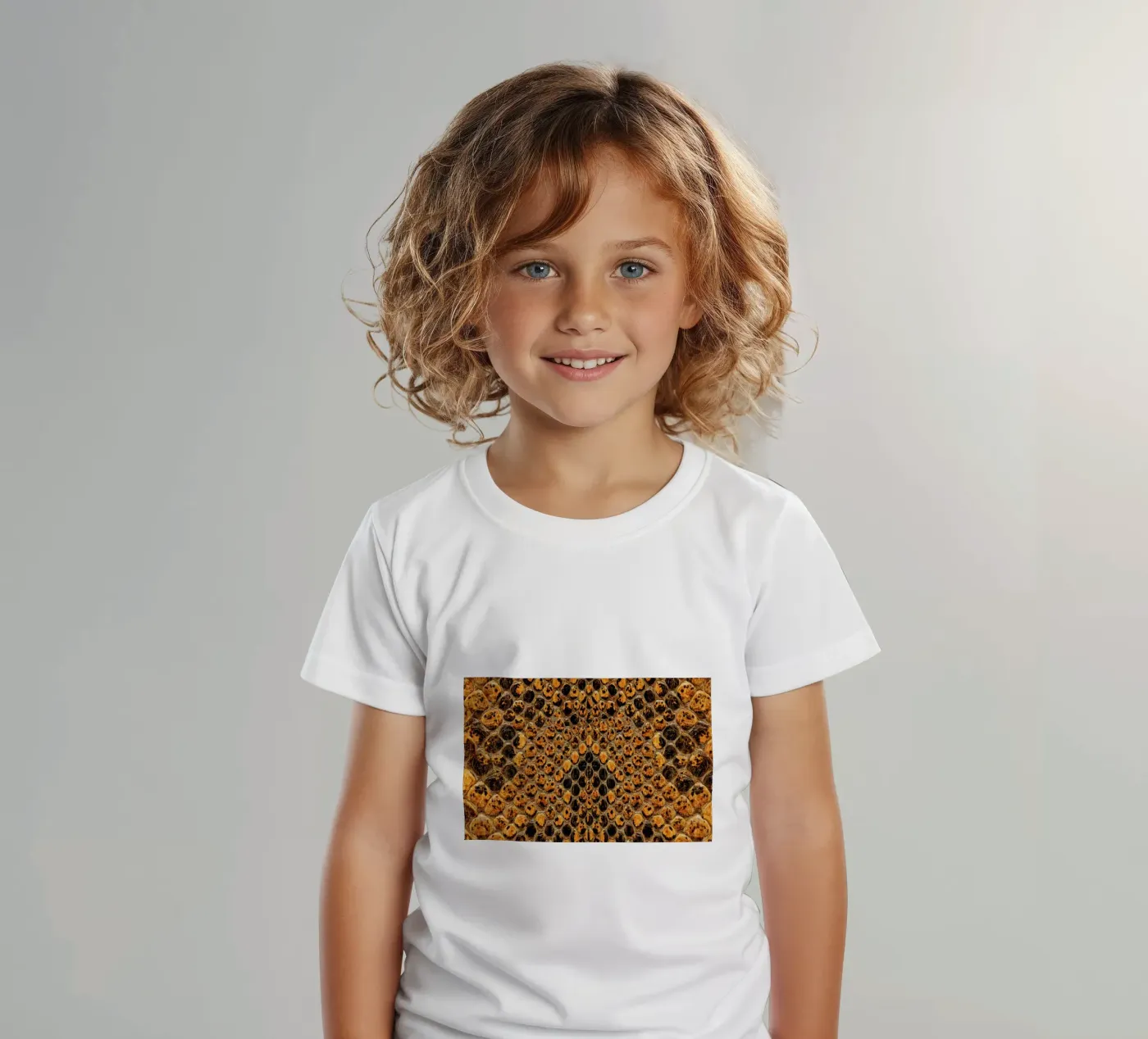 Snake Pattern t-shirt enfant de Curious Collections by Marielle Leenders